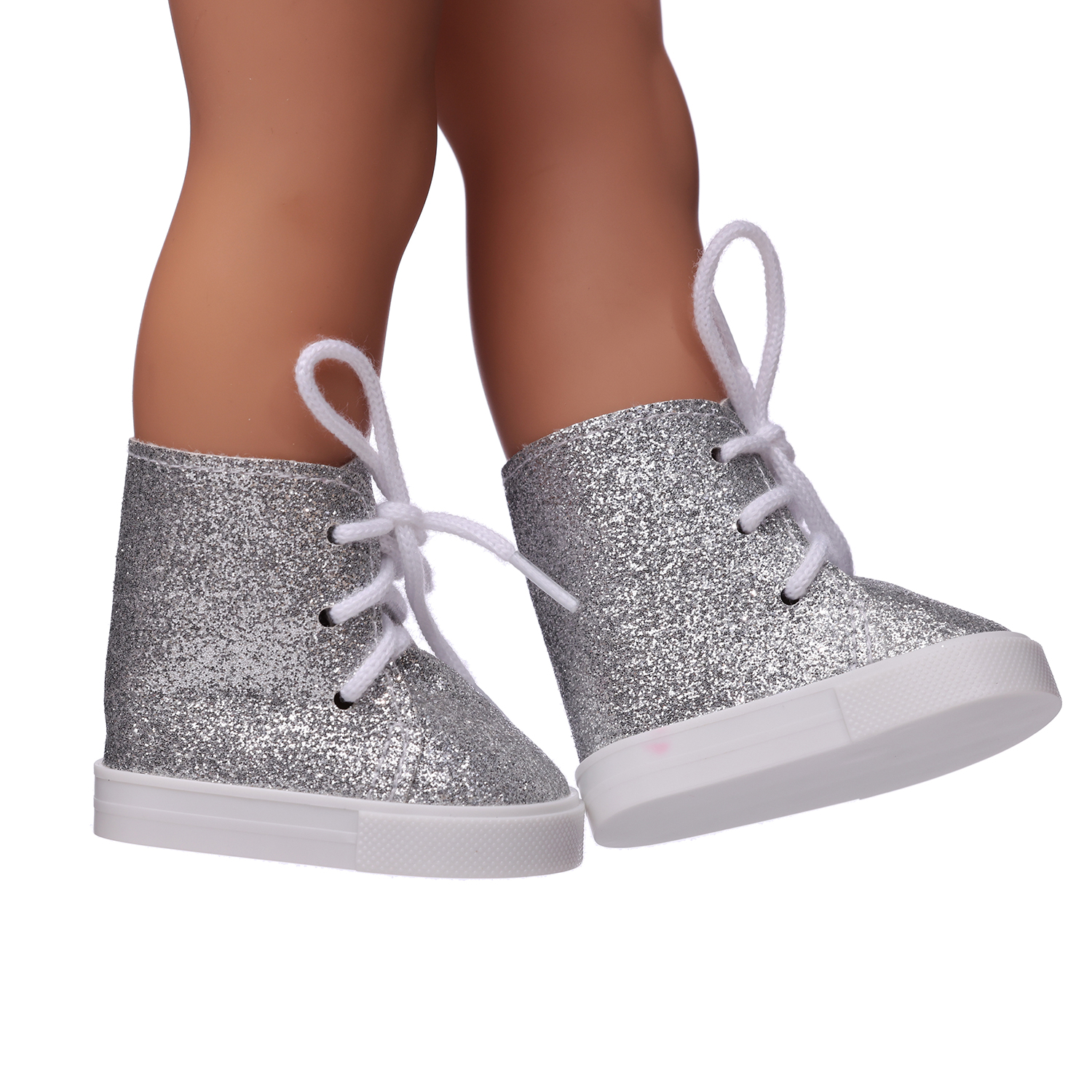 Silver Shiny Boots