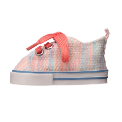 Colorful cloth red shoelaces