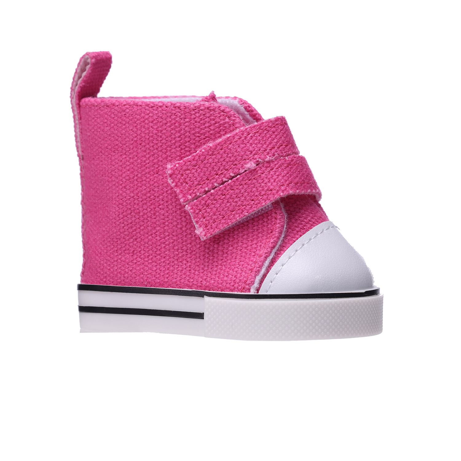 Pink canvas shoes