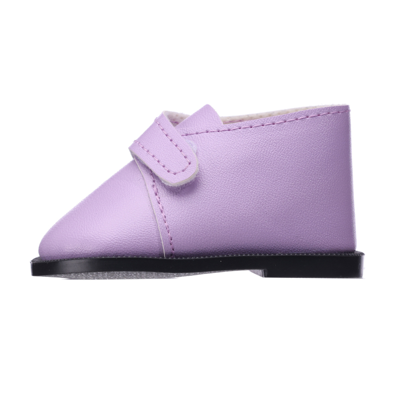 Purple PU boots