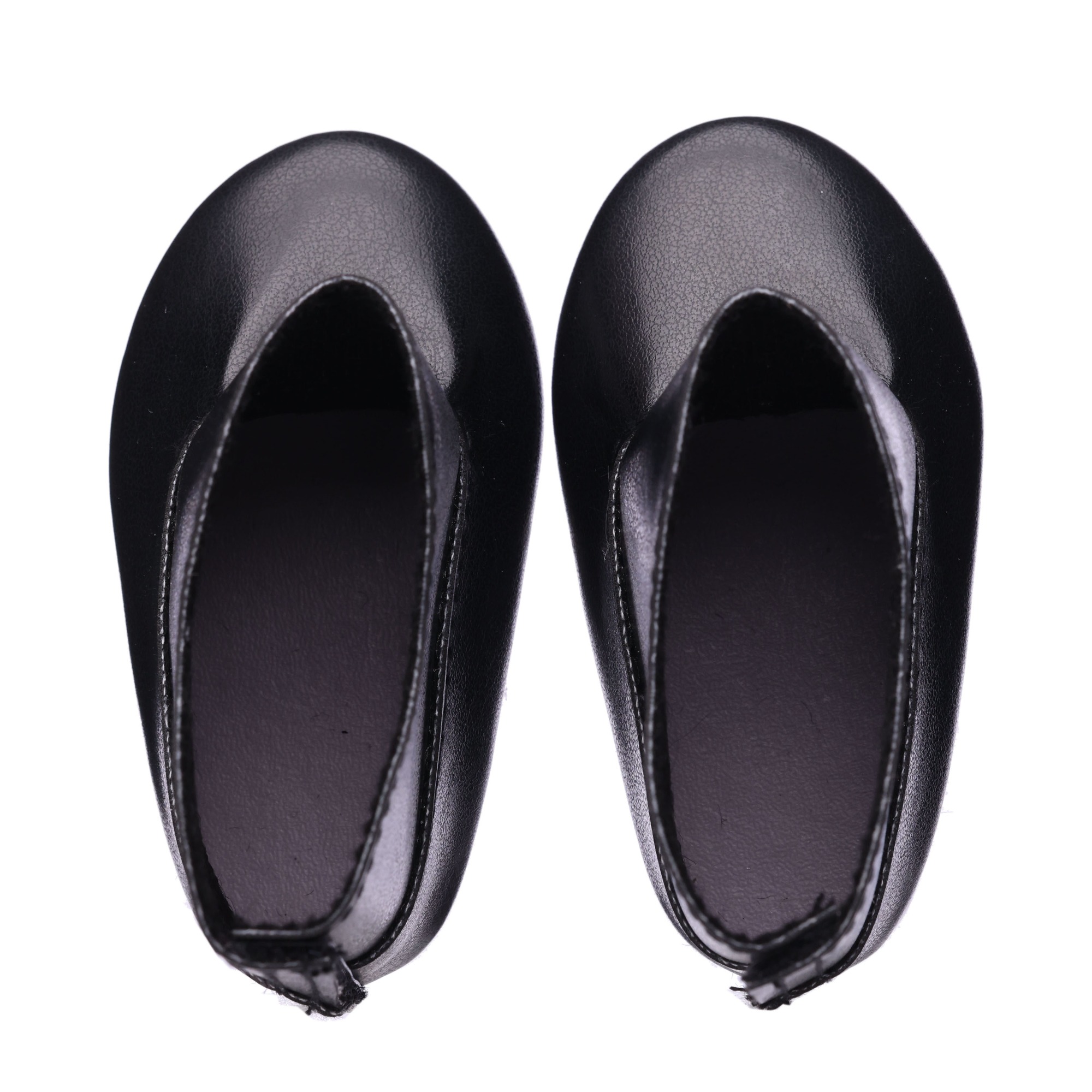 Black PU pointed boots
