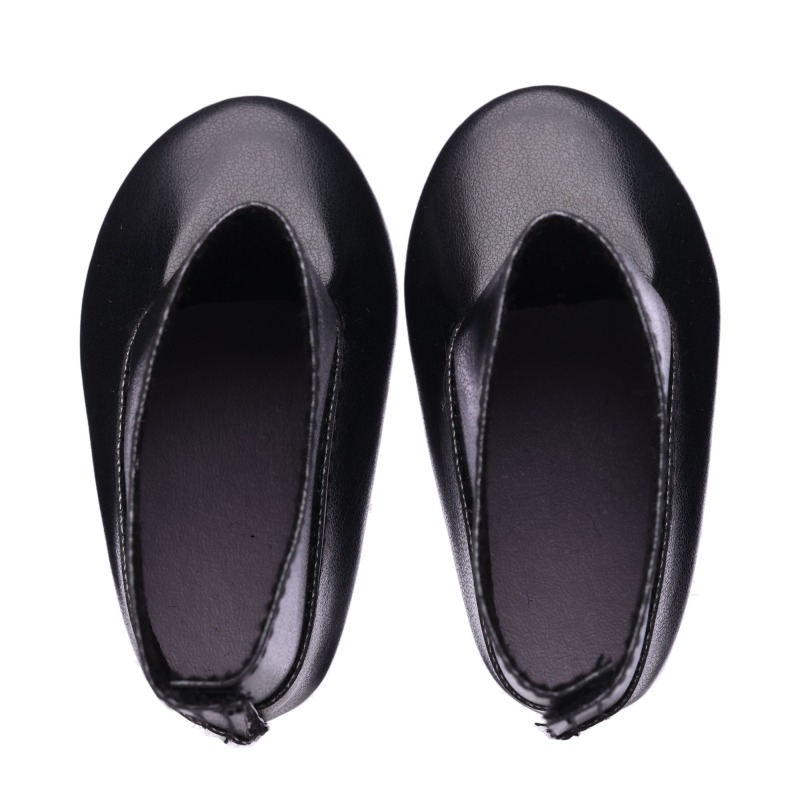 Black PU pointed boots