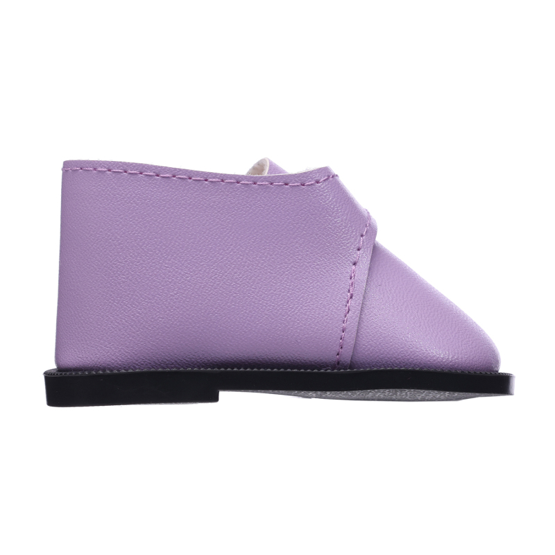Purple PU boots