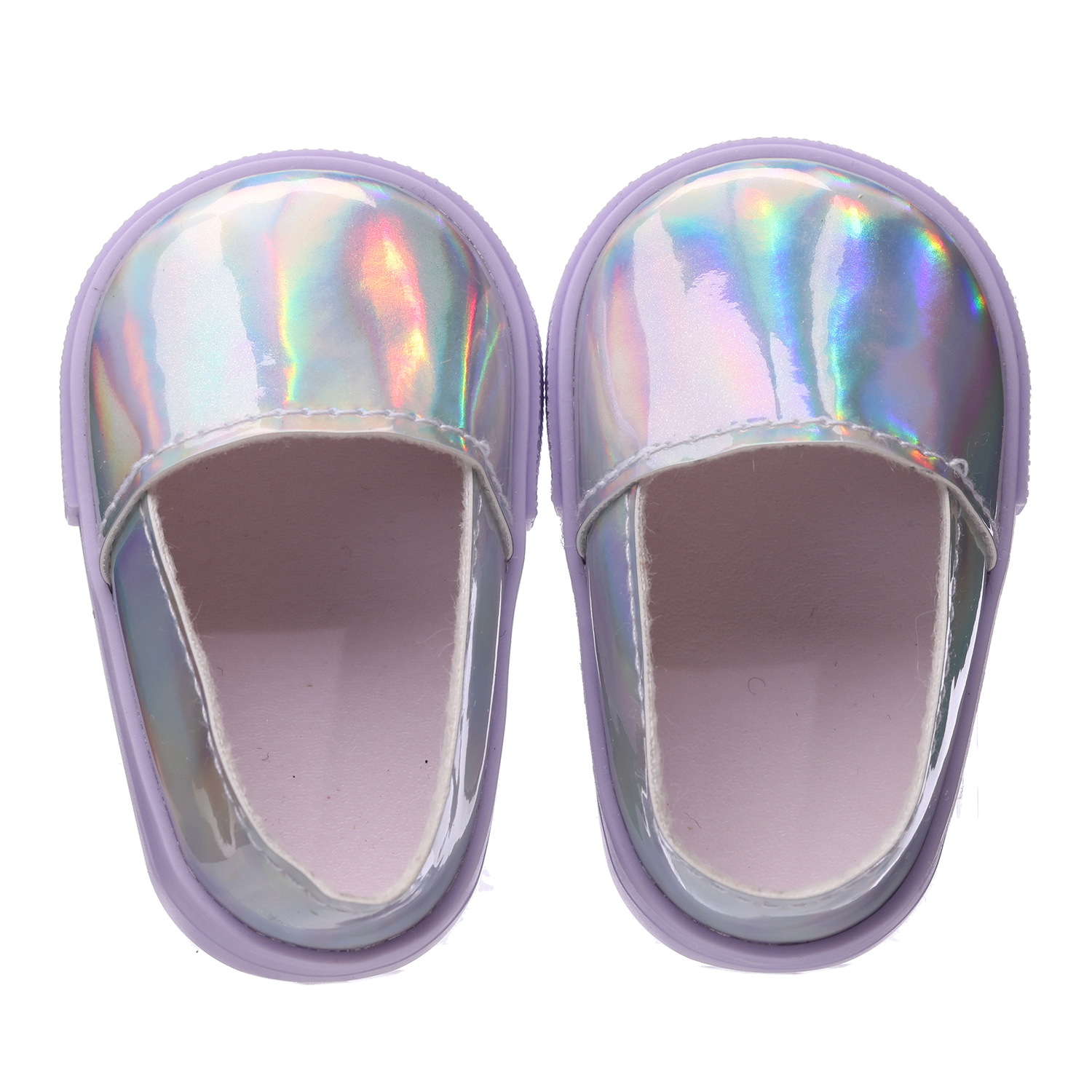 Purple colorful shoes