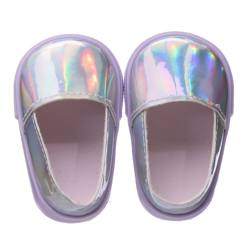 Purple colorful shoes