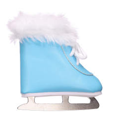 Blue skate shoes