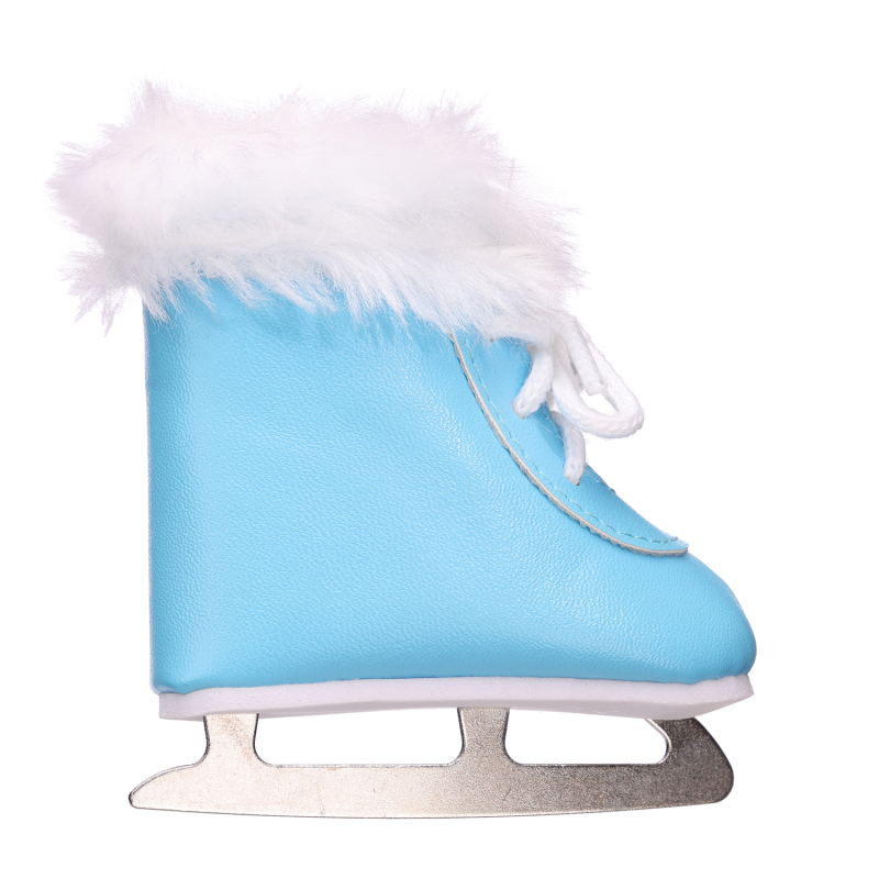 Blue skate shoes
