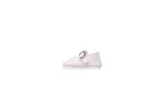 white PU doll dress up shoes