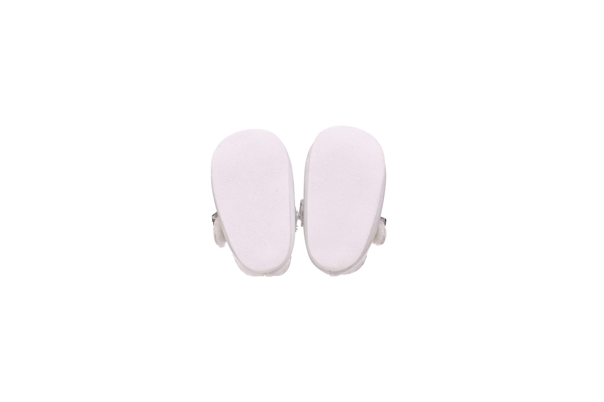 white PU doll dress up shoes