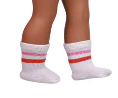 red doll socks for 18inch doll