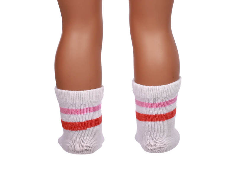 red doll socks for 18inch doll