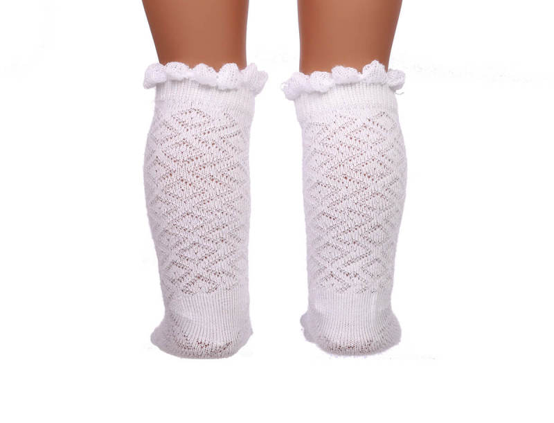 white doll socks for 18inch doll