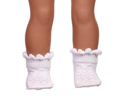 white doll socks for 18inch doll