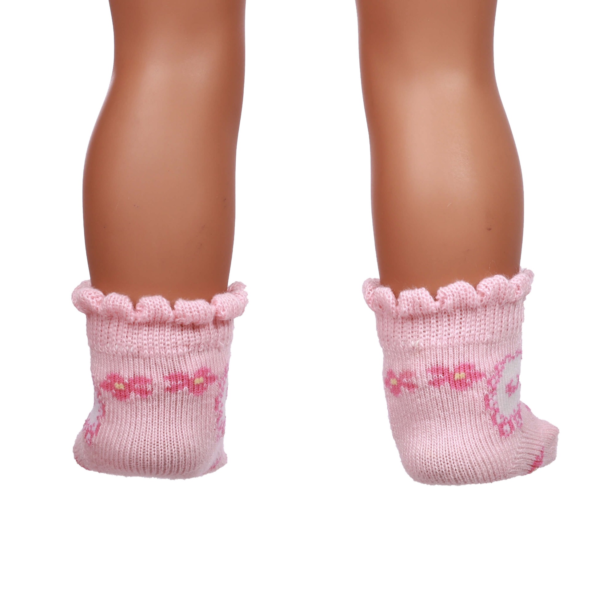 Pink doll socks for 18inch doll