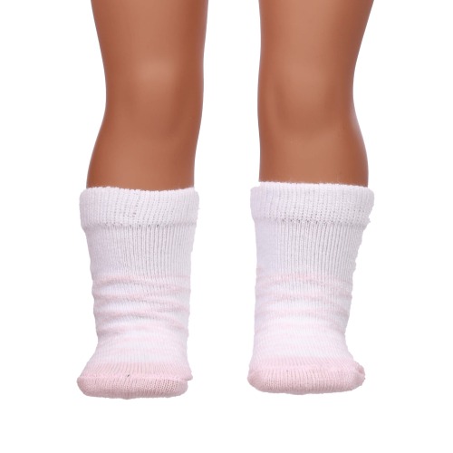pink doll socks for 18inch doll