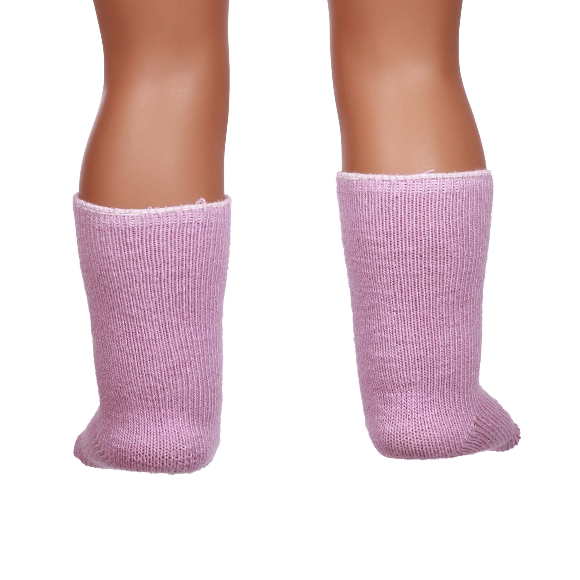 purple doll socks for 18inch doll