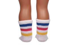 white doll socks for 18inch doll
