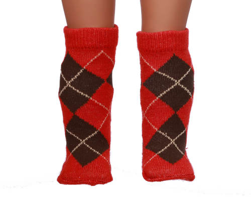 red doll socks for 18inch doll