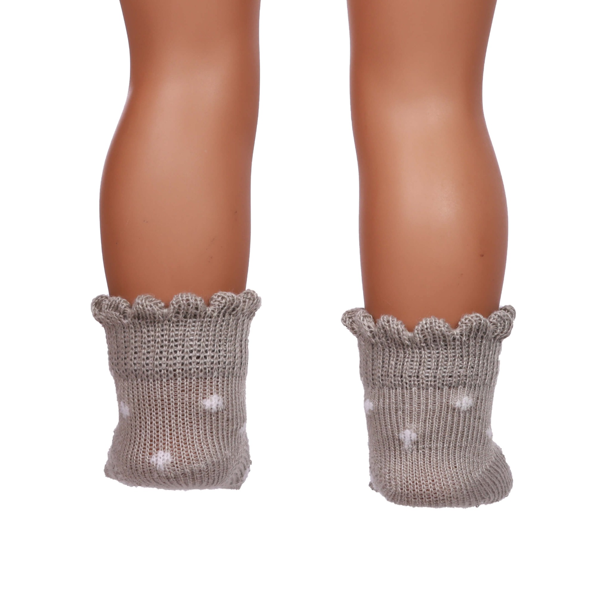 brown doll socks for 18inch doll