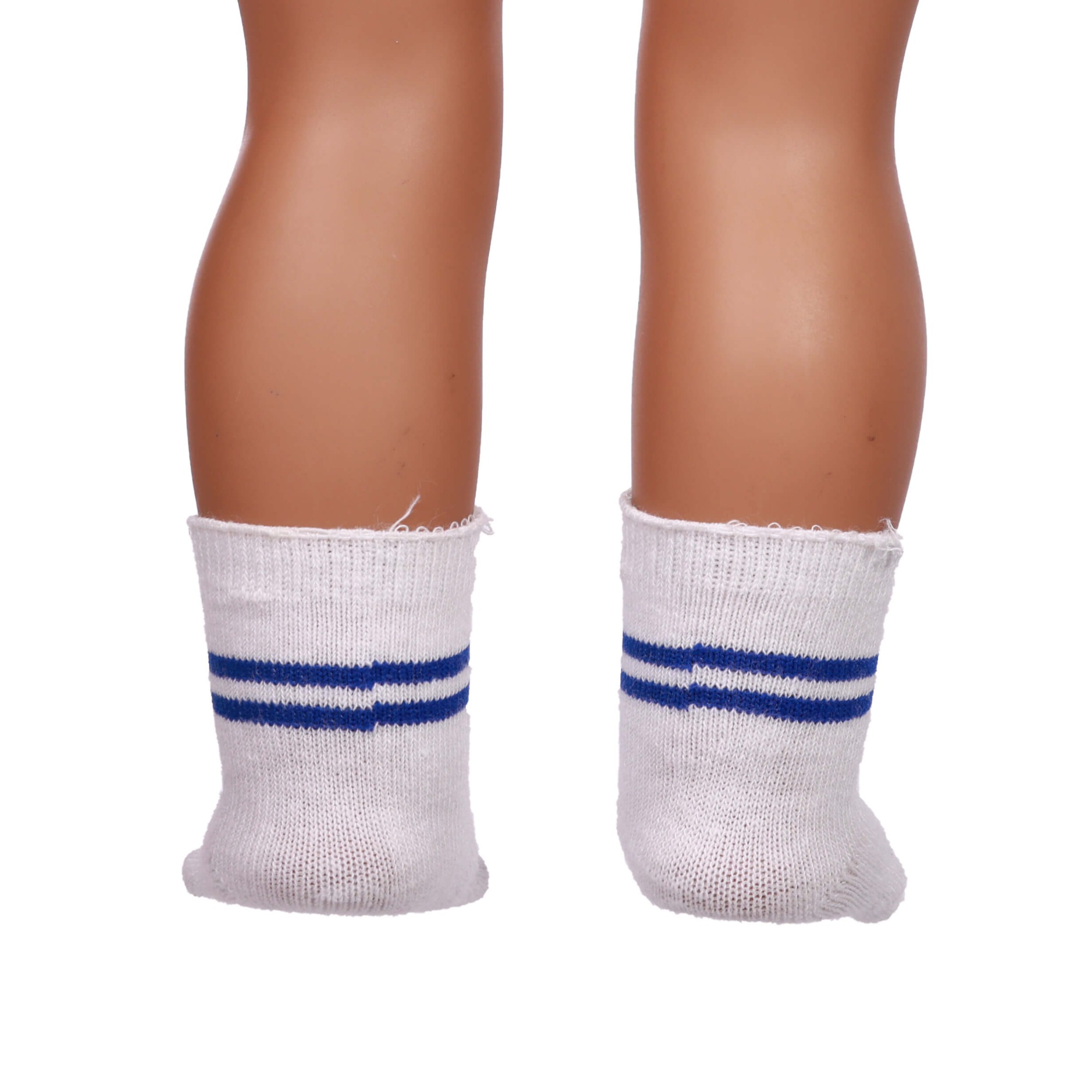 blue doll socks for 18inch doll