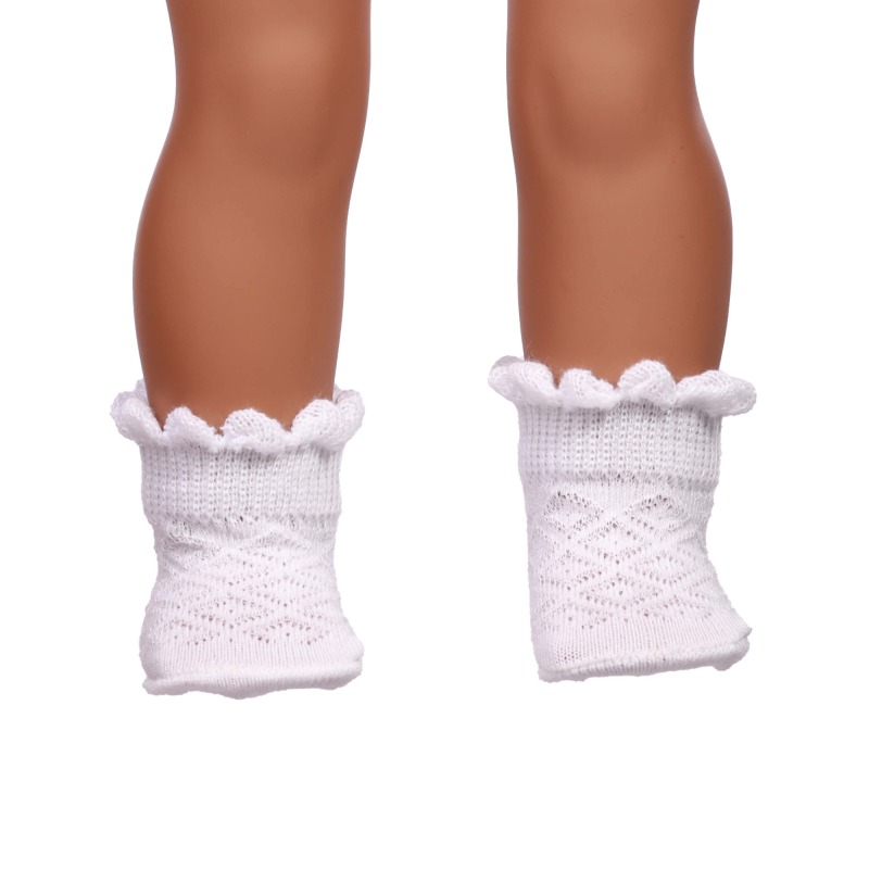 white doll socks for 18inch doll