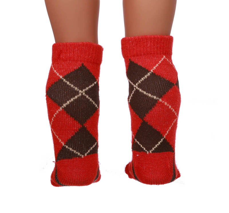 red doll socks for 18inch doll