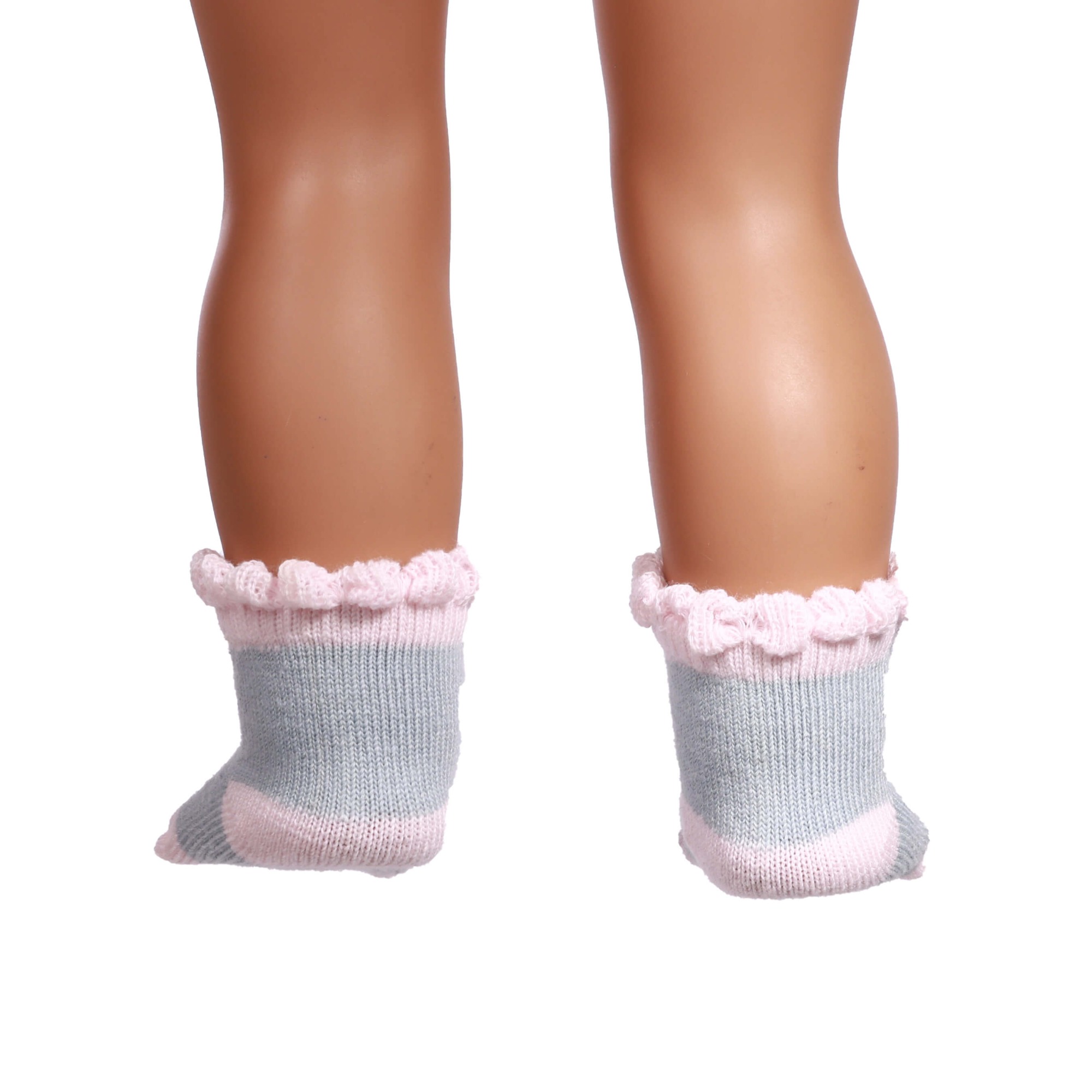 pink doll socks for 18inch doll