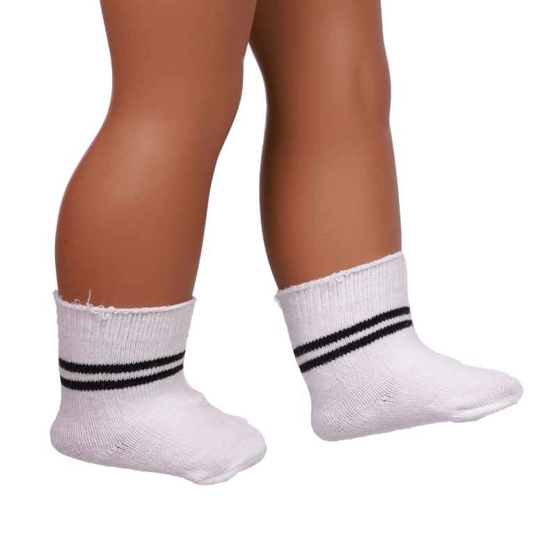 black doll socks for 18inch doll