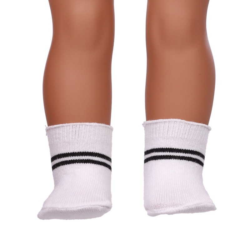 black doll socks for 18inch doll