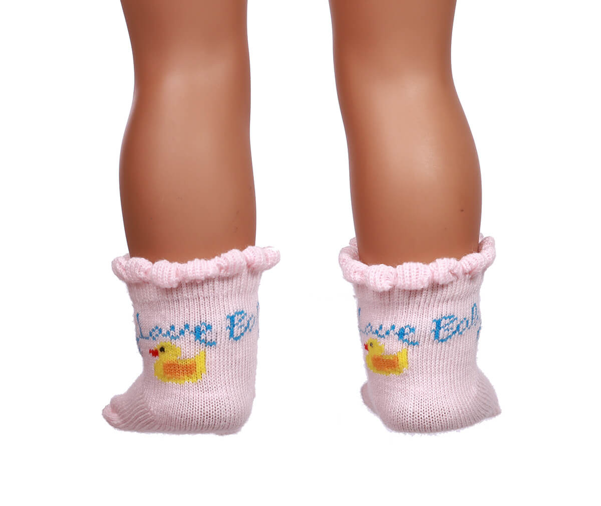 pink doll socks for 18inch doll