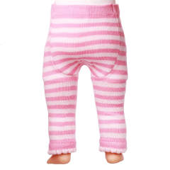 pink doll tights for 18inch doll