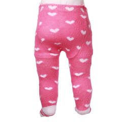 pink doll tights for 18inch doll