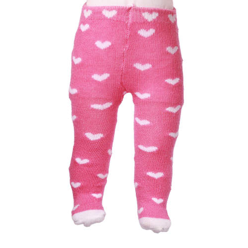 pink doll tights for 18inch doll