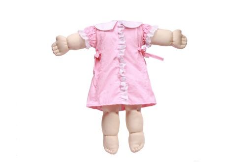american doll clothing pink polyester fabric