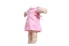 american doll clothing pink polyester fabric
