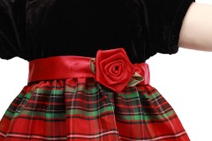 american doll clothing red polyester fabric