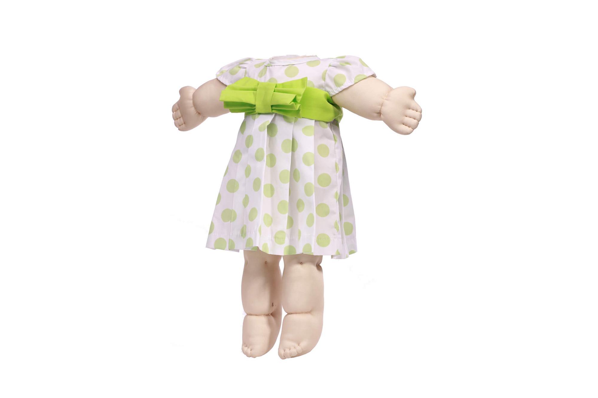 american doll clothing green polyester fabric