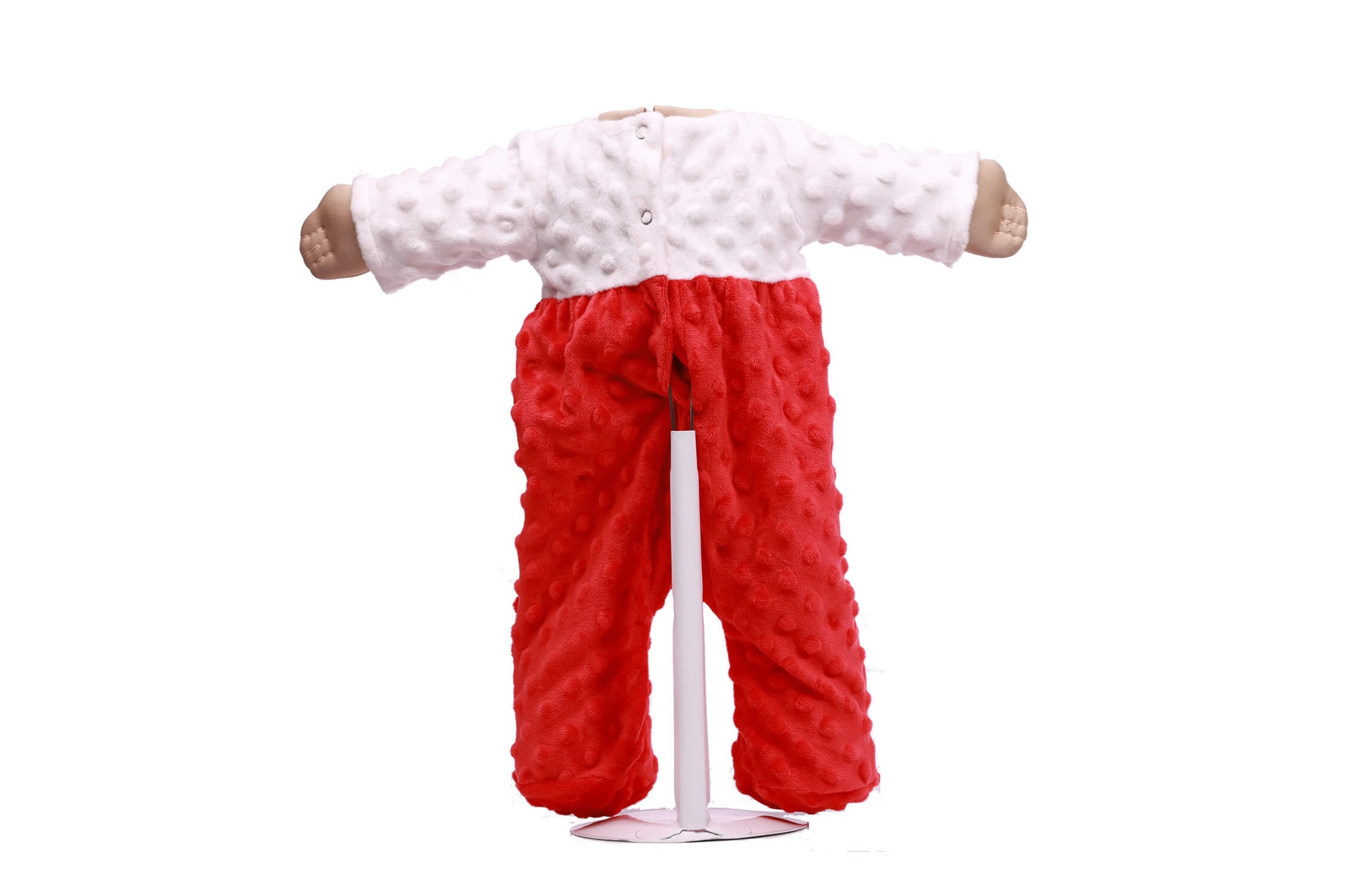 american doll clothing red polyester fabric