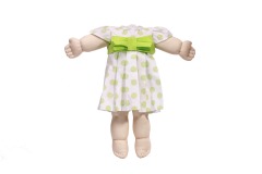 american doll clothing green polyester fabric