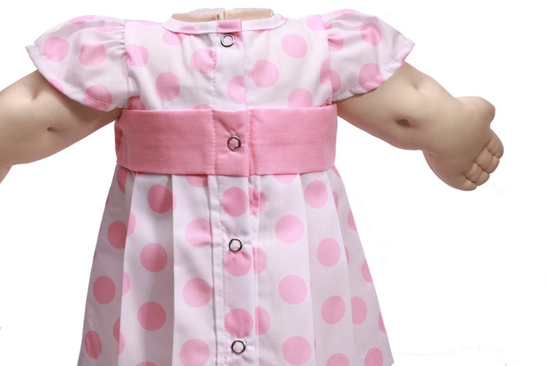 american doll clothing pink polyester fabric
