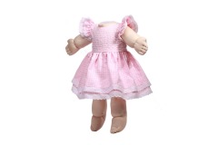 american doll clothing pink polyester fabric