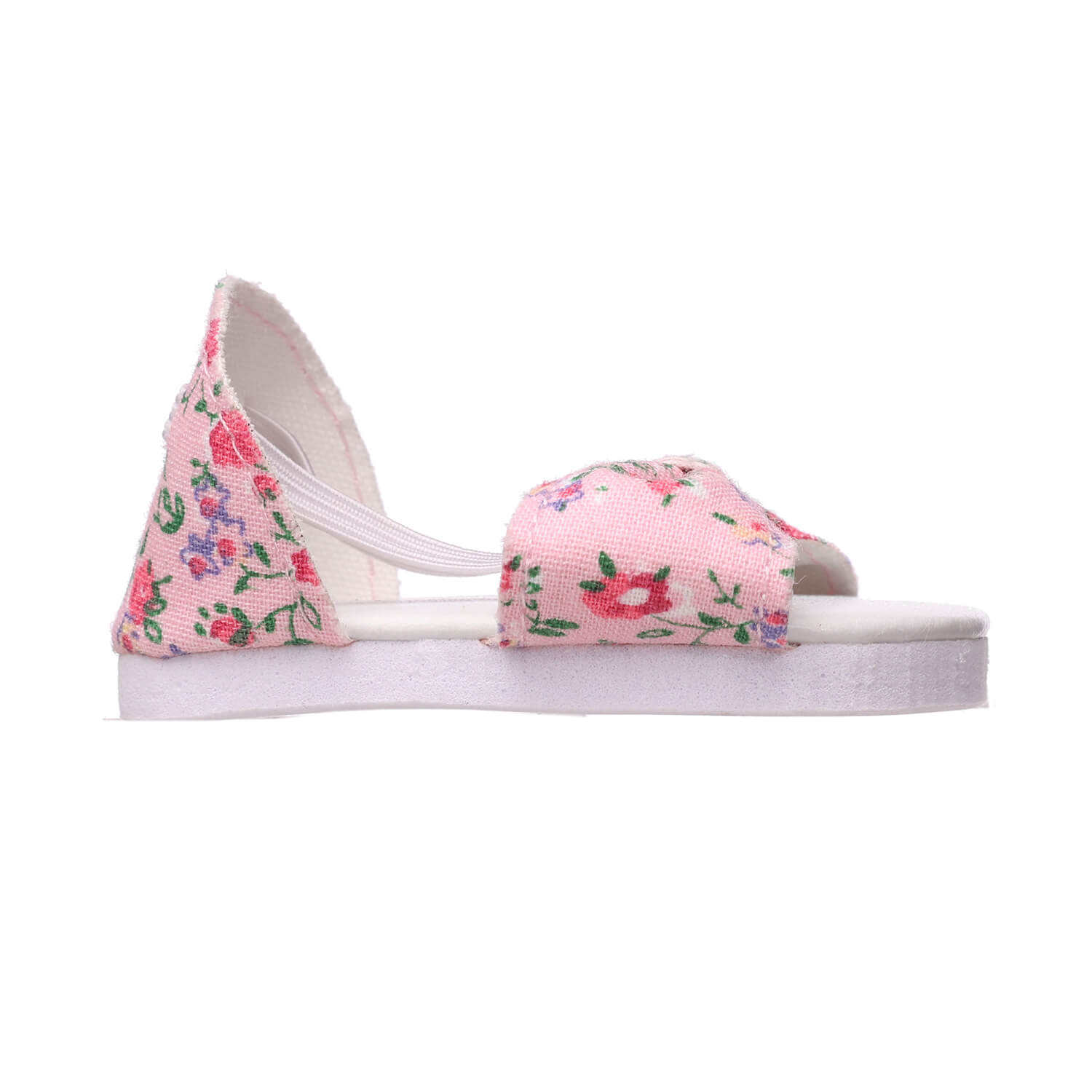 Sandals with floral patterns
