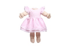 american doll clothing pink polyester fabric