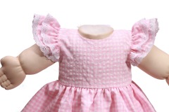 american doll clothing pink polyester fabric