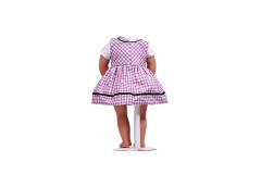 american doll clothing purple polyester fabric