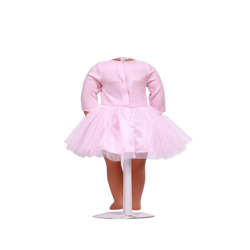 american doll clothing pink polyester fabric