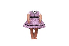 american doll clothing purple polyester fabric