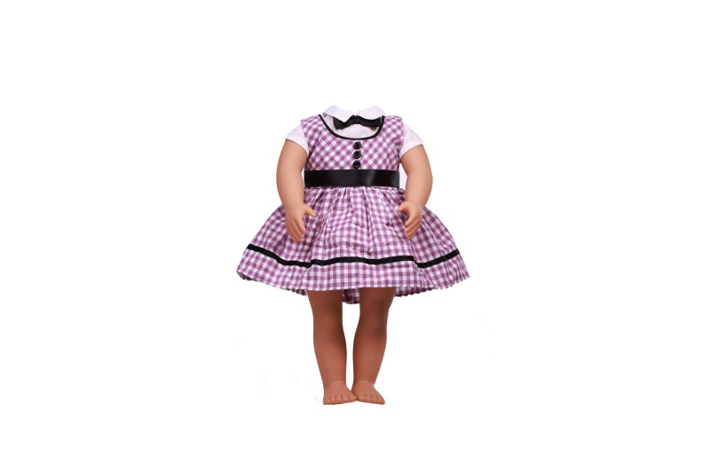 american doll clothing purple polyester fabric