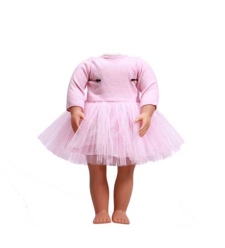 american doll clothing pink polyester fabric