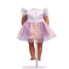 american doll clothing pink polyester fabric
